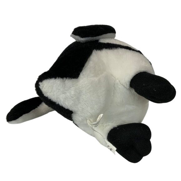 The Petting Zoo 1994 Spotted Penguin Plush Black White Stuffed Animal Vintage - Picture 6 of 7